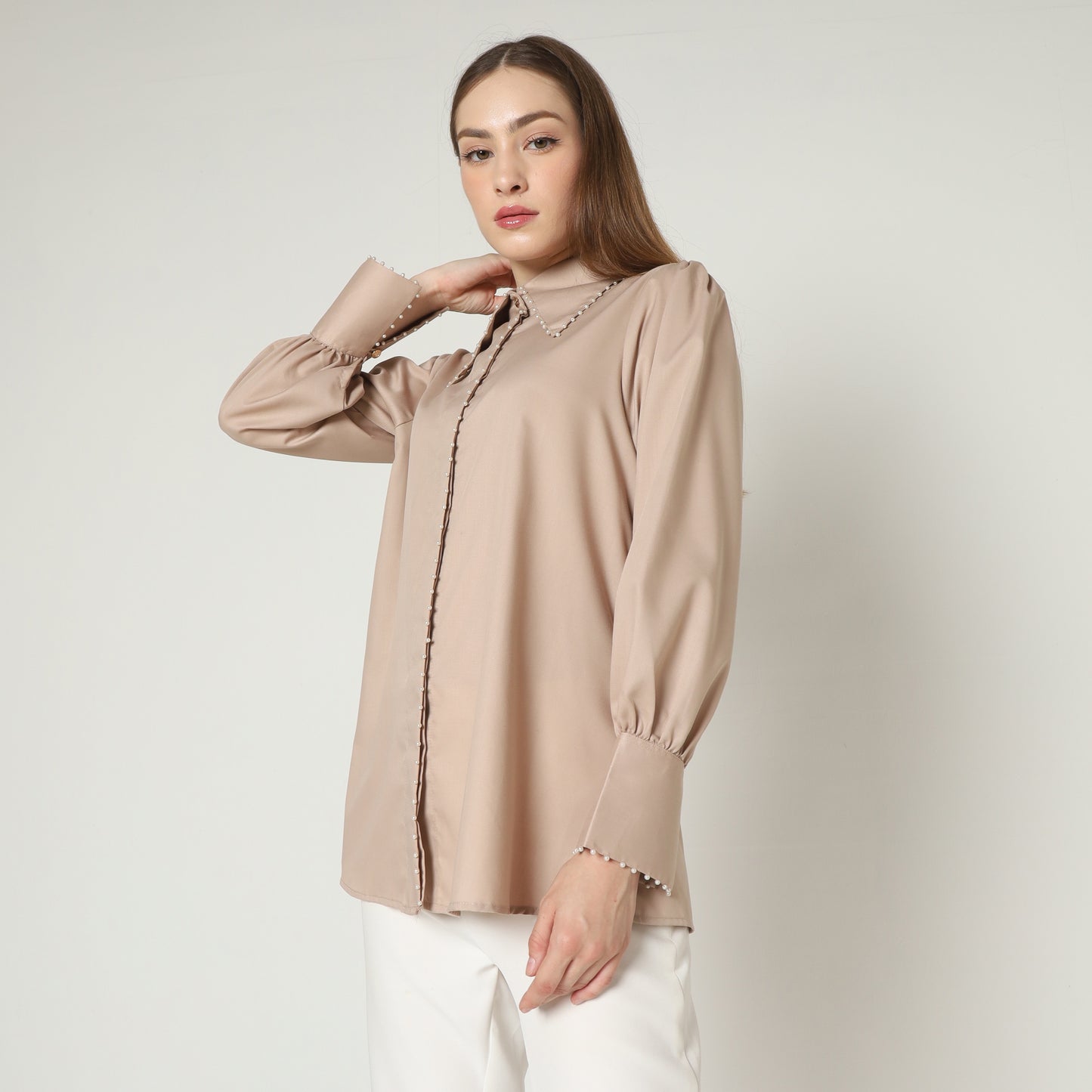 Chanté - Isela Shirt in Beige