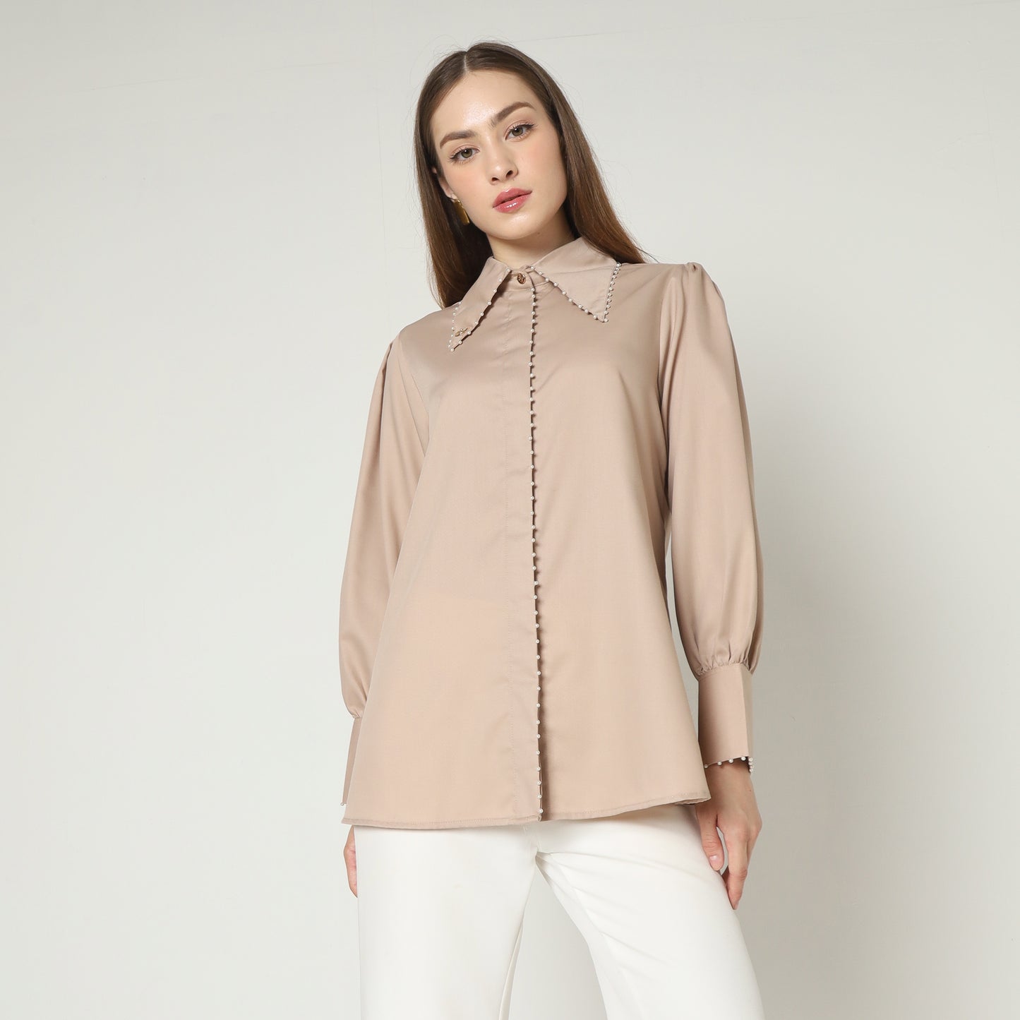 Chanté - Isela Shirt in Beige
