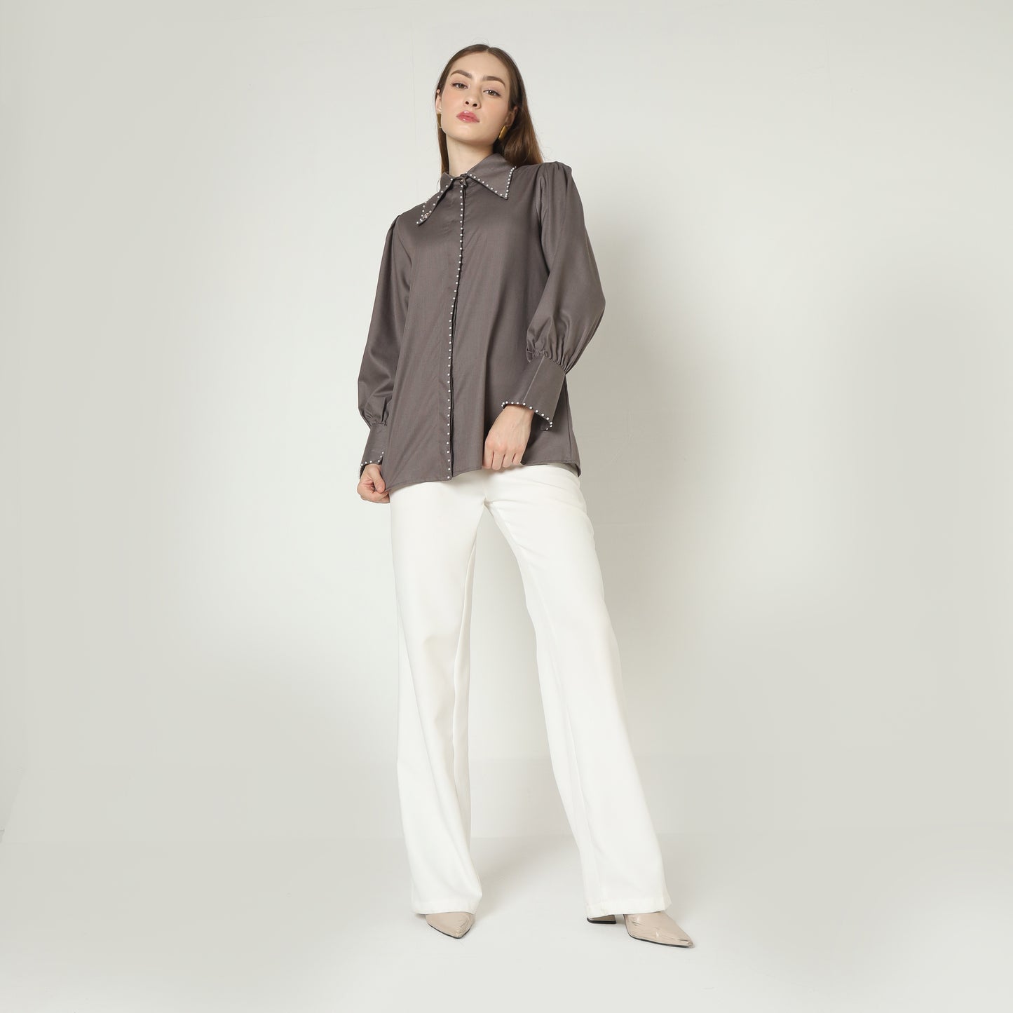Chanté - Isela Shirt in Grey