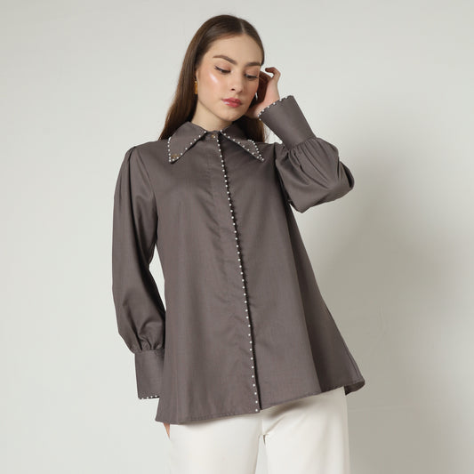 Chanté - Isela Shirt in Grey