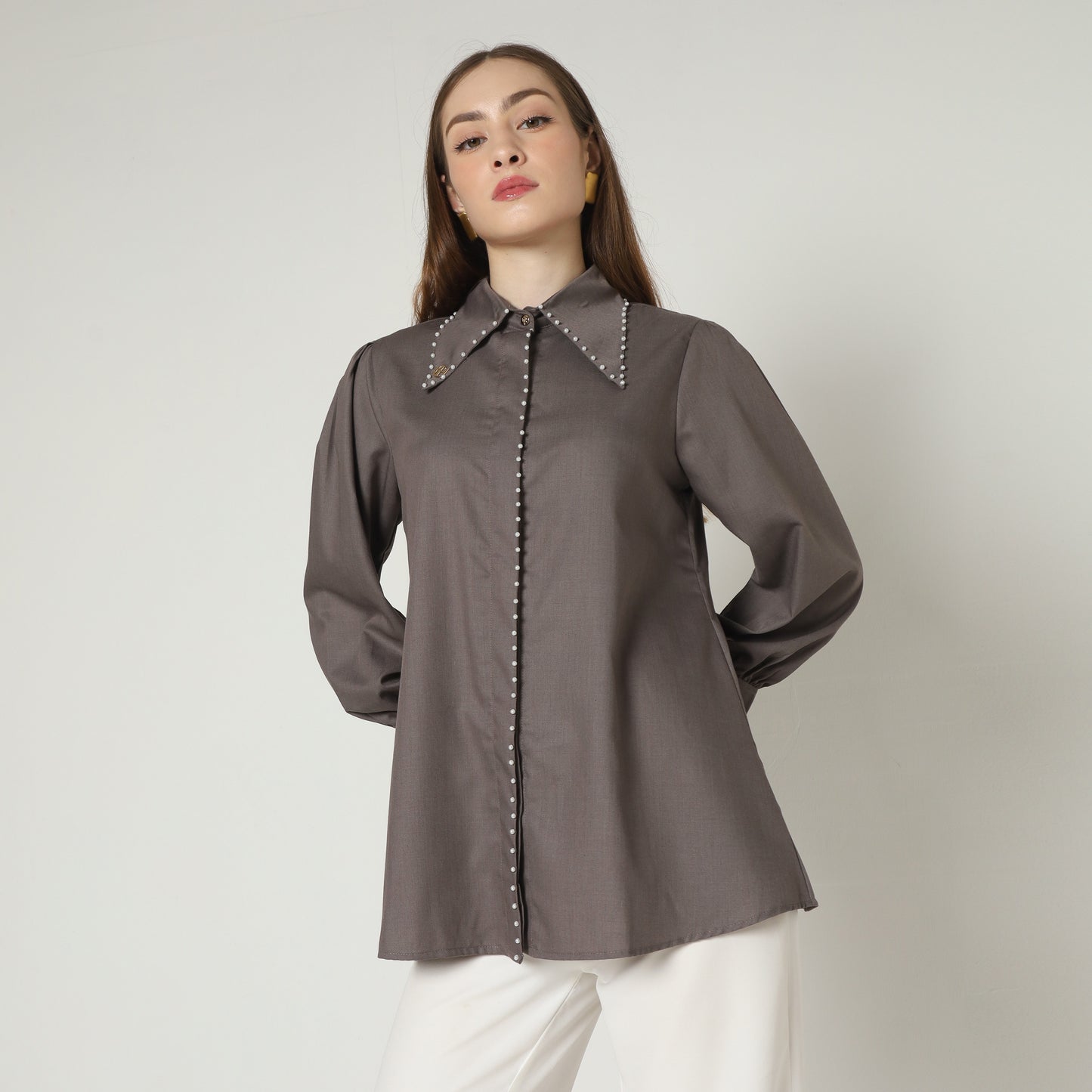 Chanté - Isela Shirt in Grey