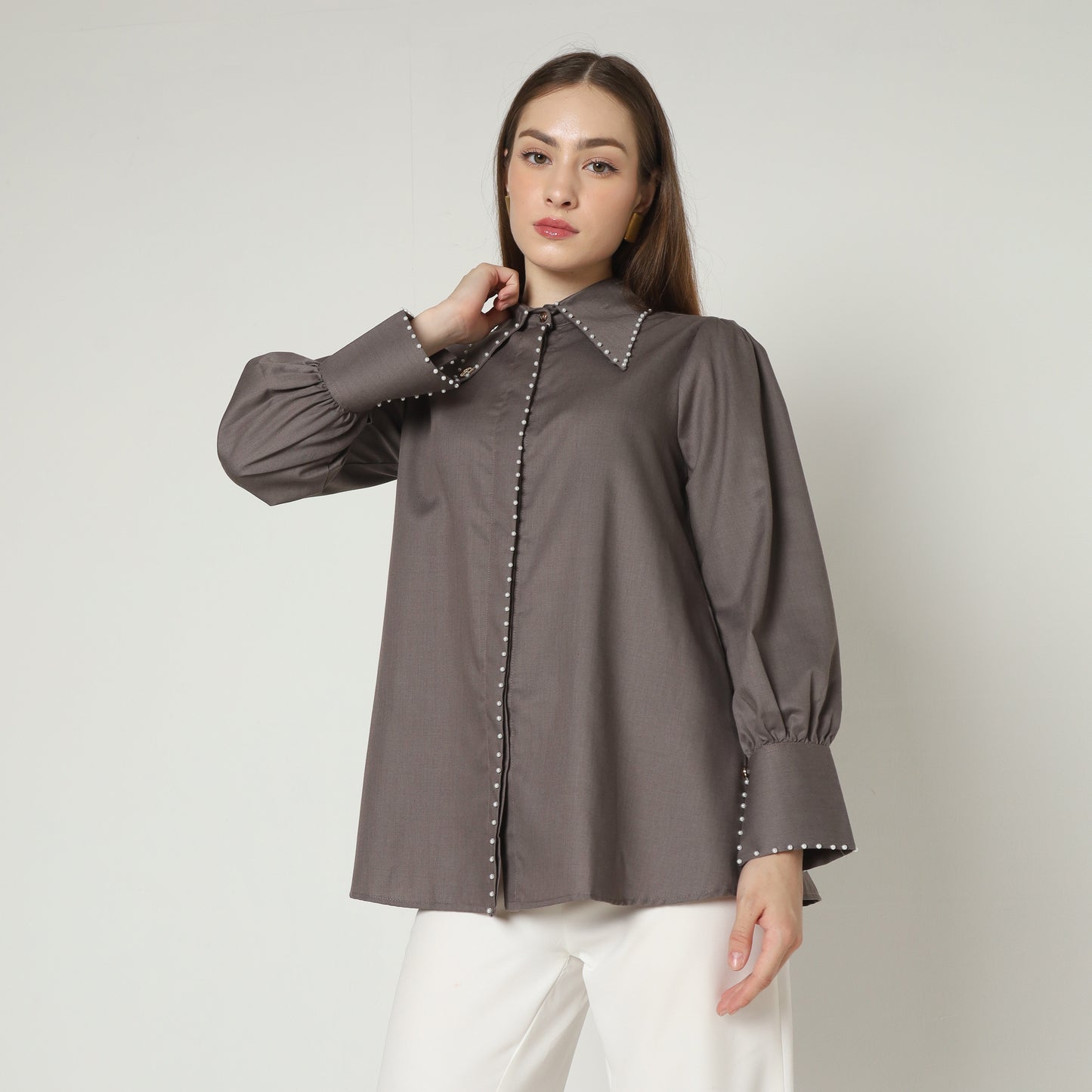 Chanté - Isela Shirt in Grey
