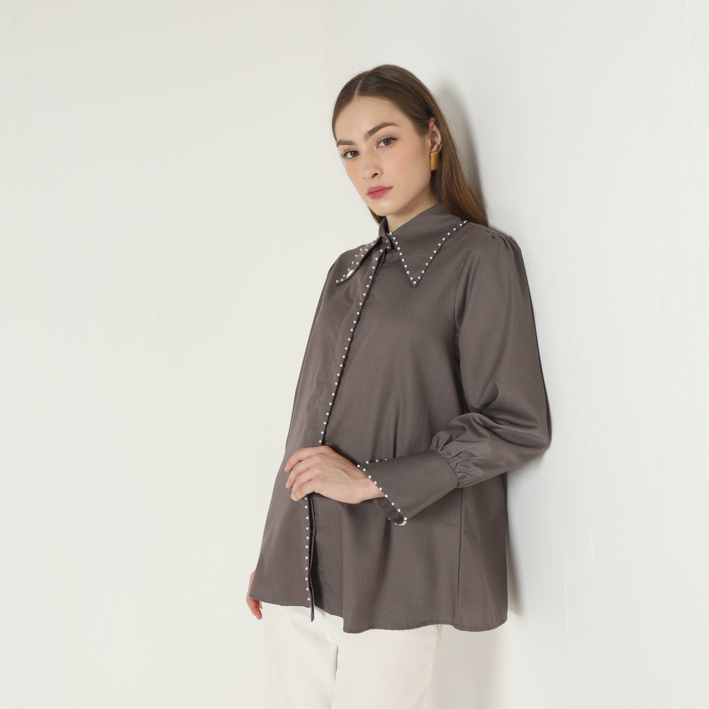 Chanté - Isela Shirt in Grey