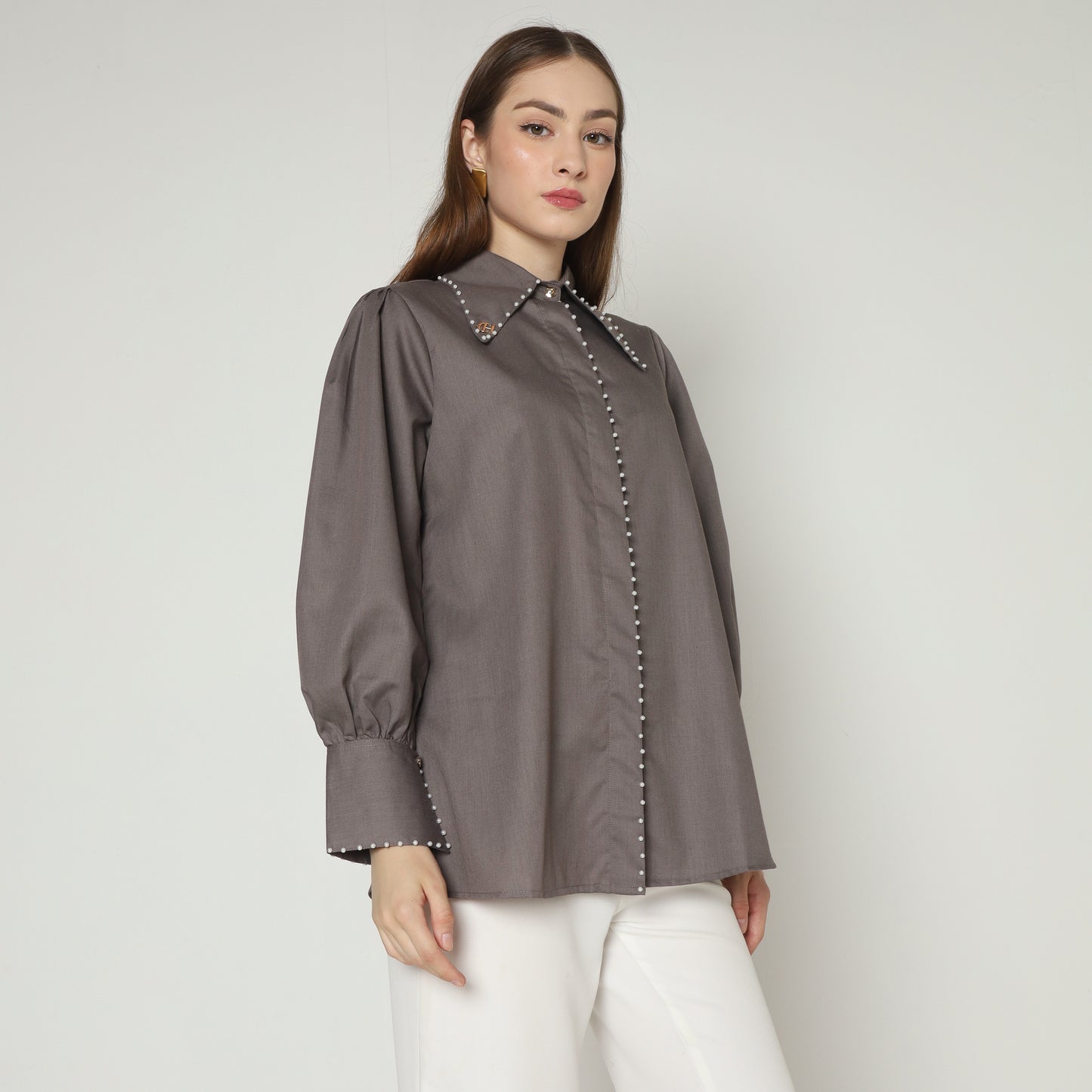 Chanté - Isela Shirt in Grey