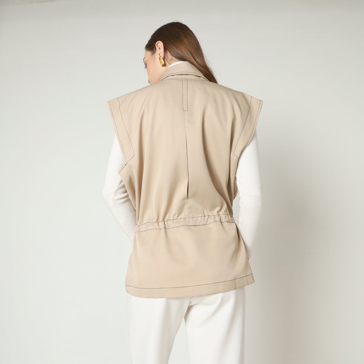Chanté - Nou Abrielle Vest - Mocca