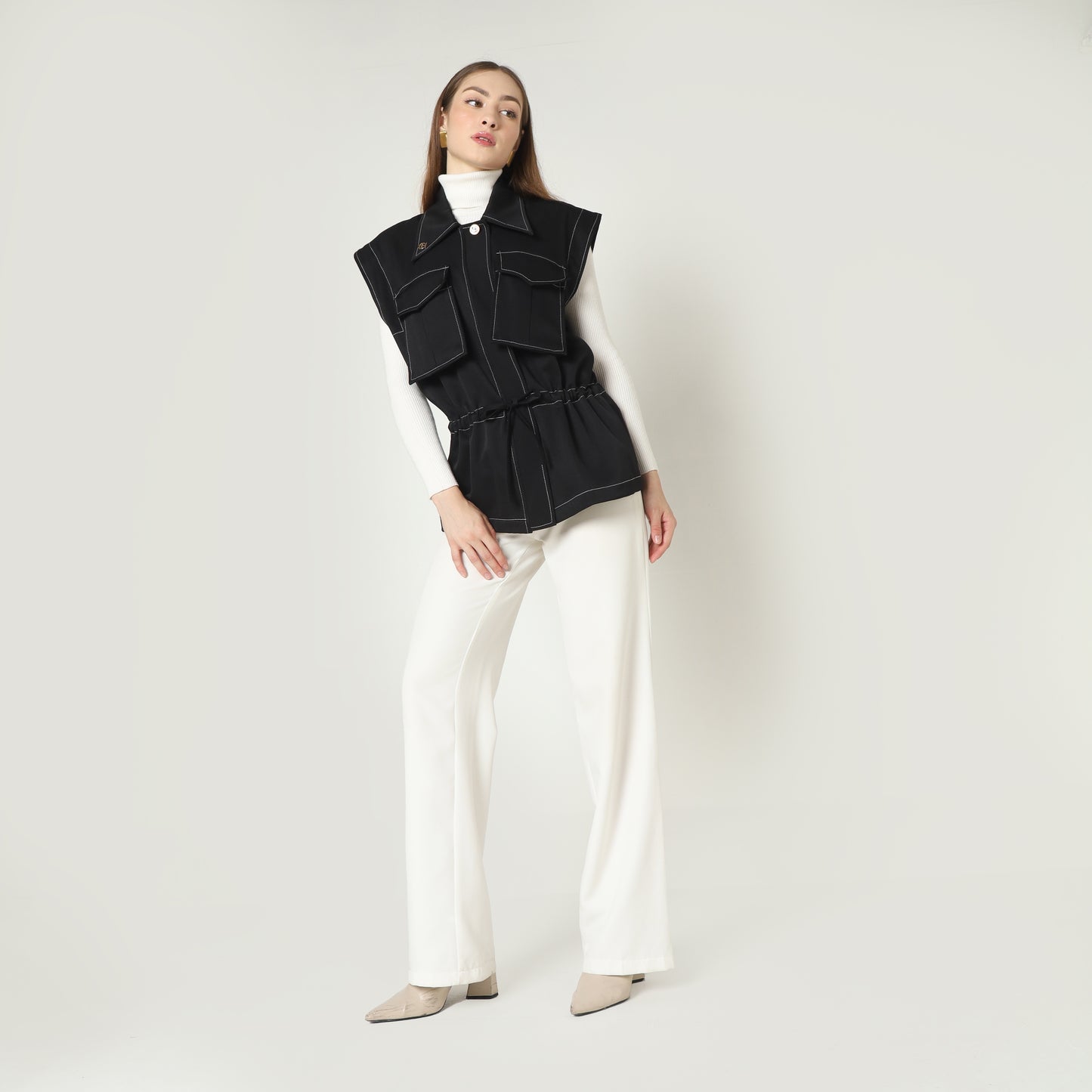 Chanté - Nou Abrielle Vest - Black