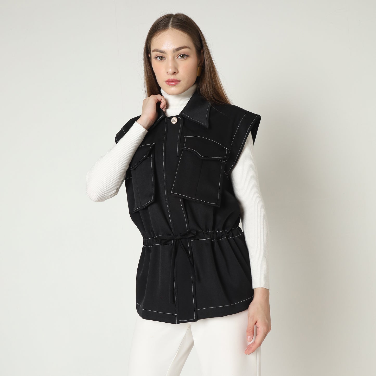 Chanté - Nou Abrielle Vest - Black