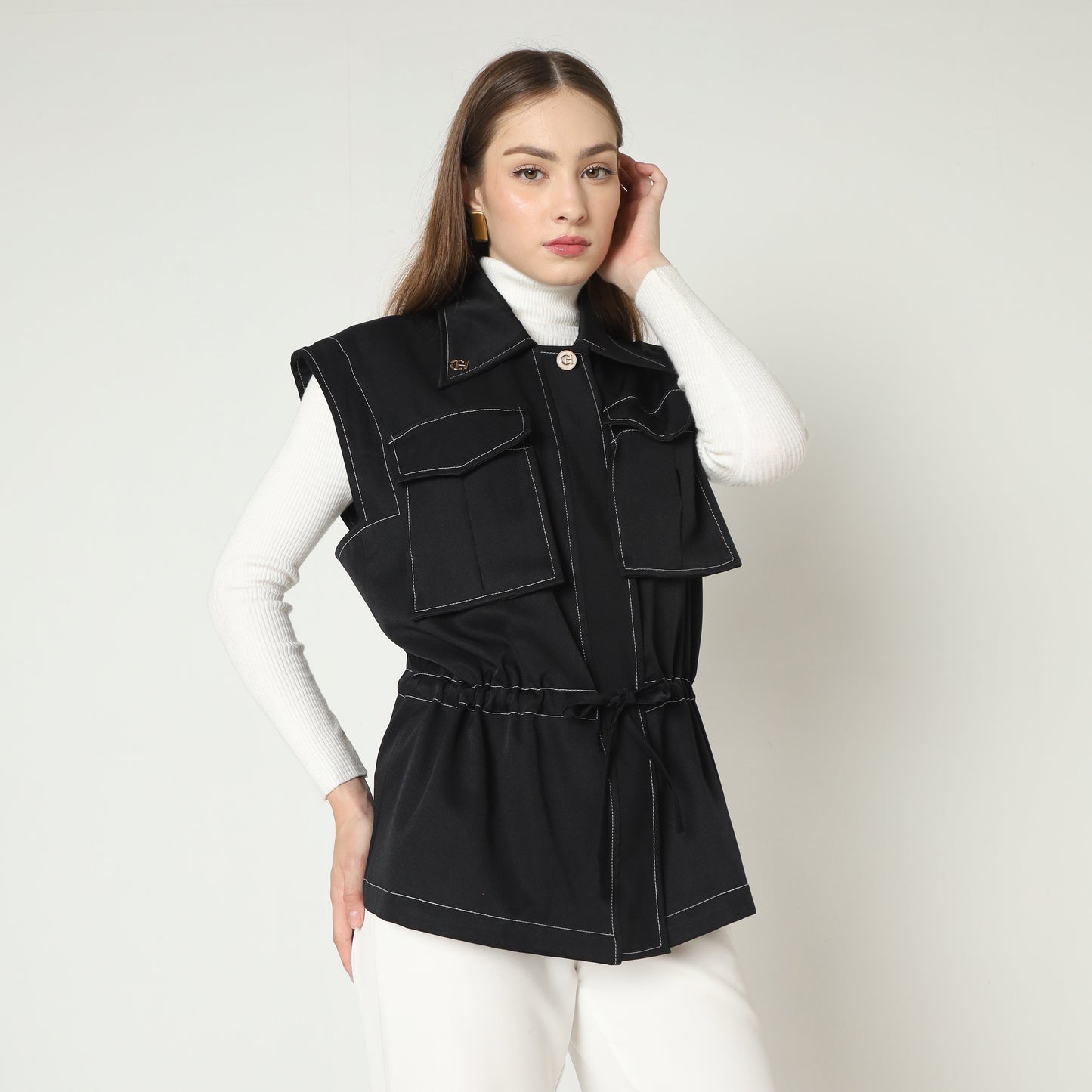 Chanté - Nou Abrielle Vest - Black