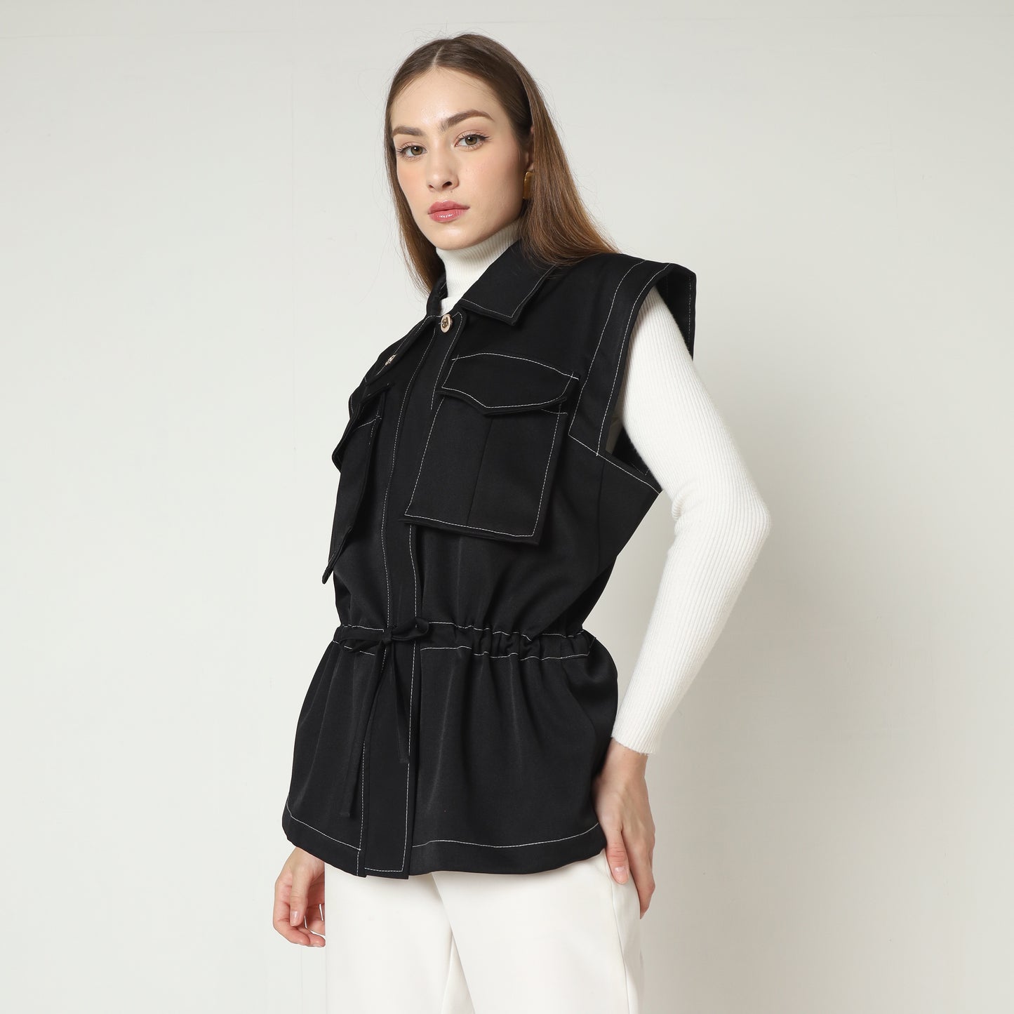 Chanté - Nou Abrielle Vest - Black