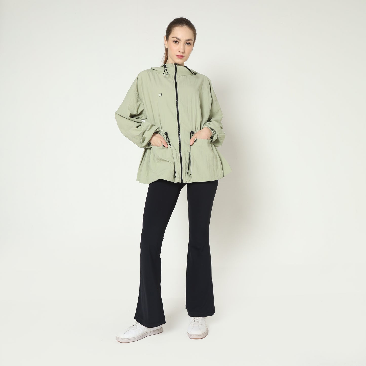 Chanté - Kataleya Active Hoodie Jacket - Sage