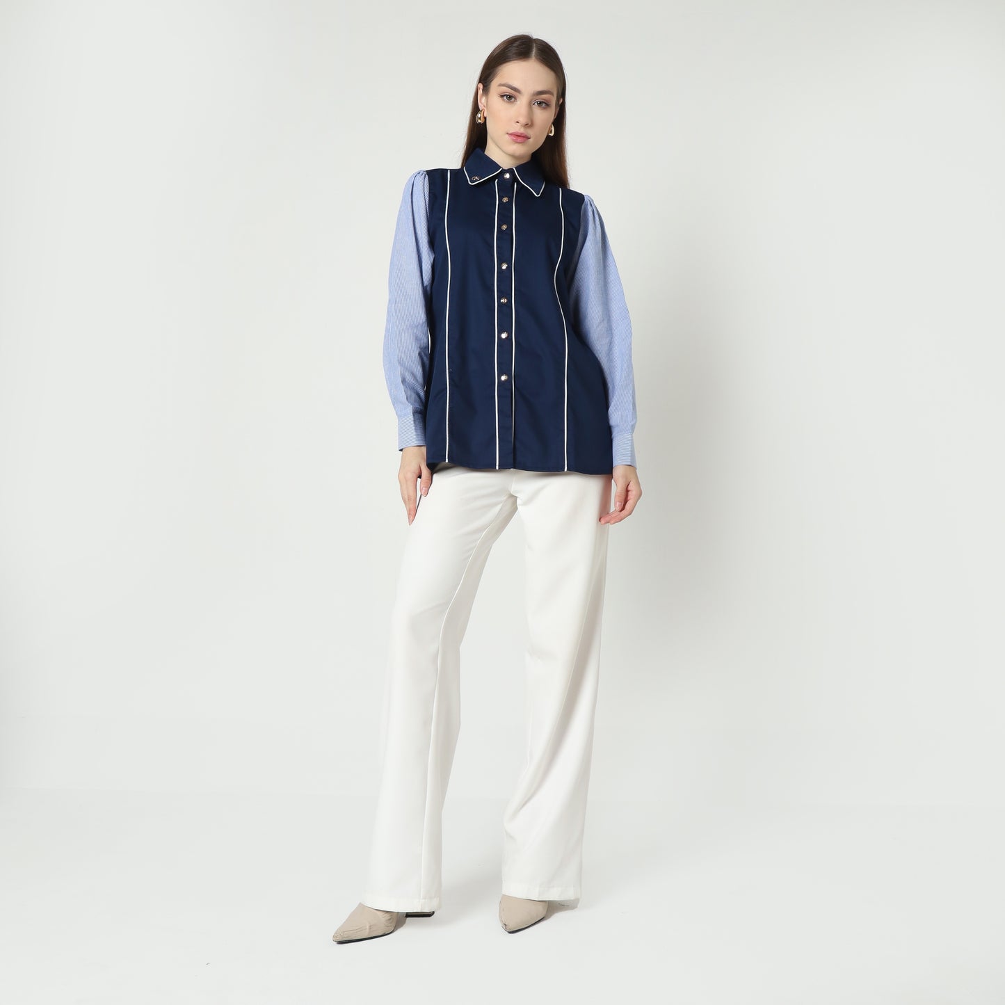 Chanté - Naomi Shirt in Navy