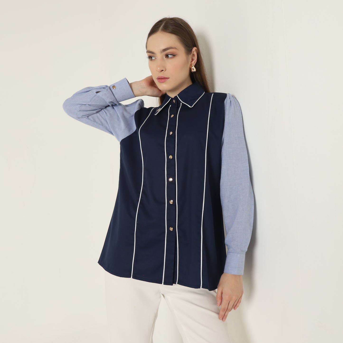 Chanté - Naomi Shirt in Navy