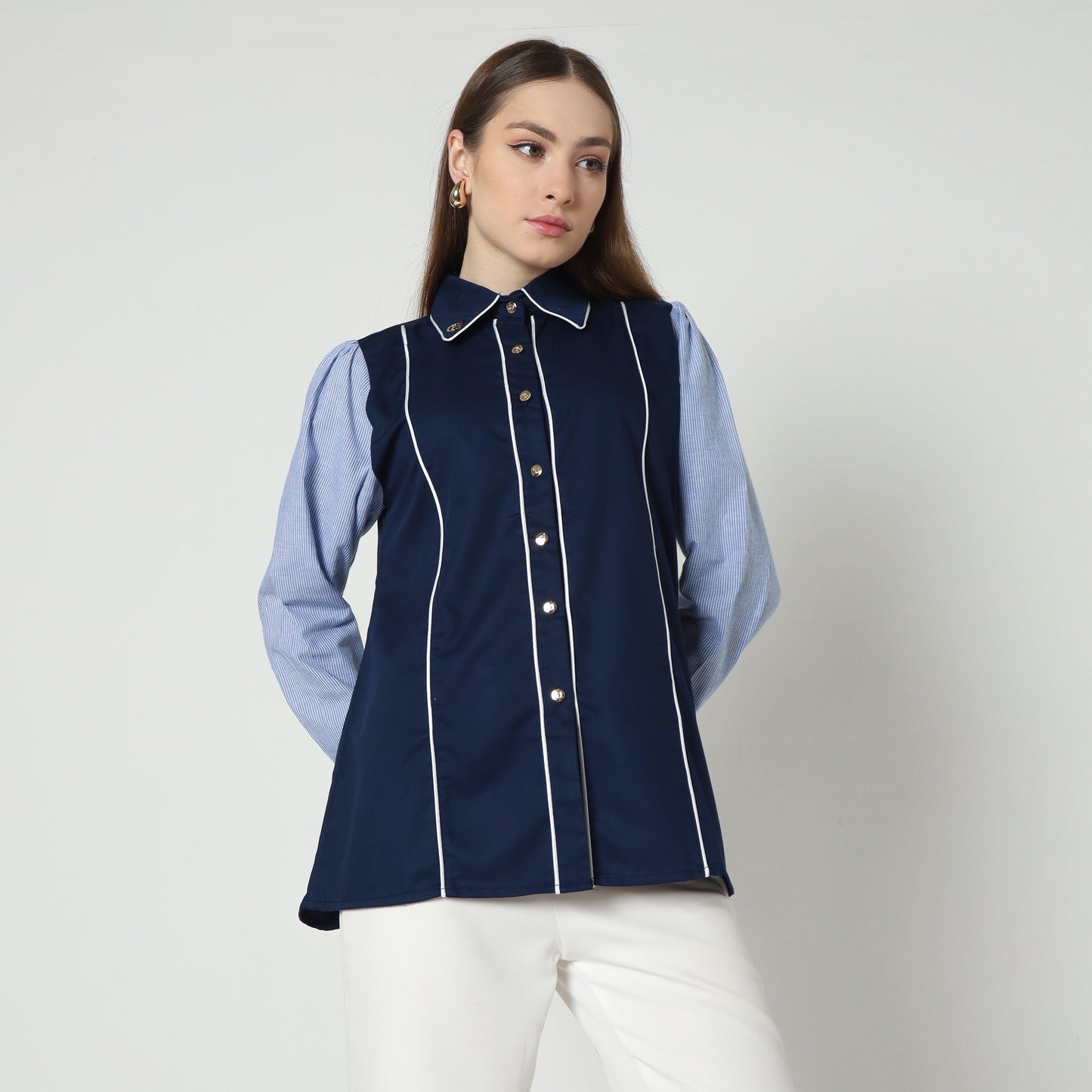 Chanté - Naomi Shirt in Navy