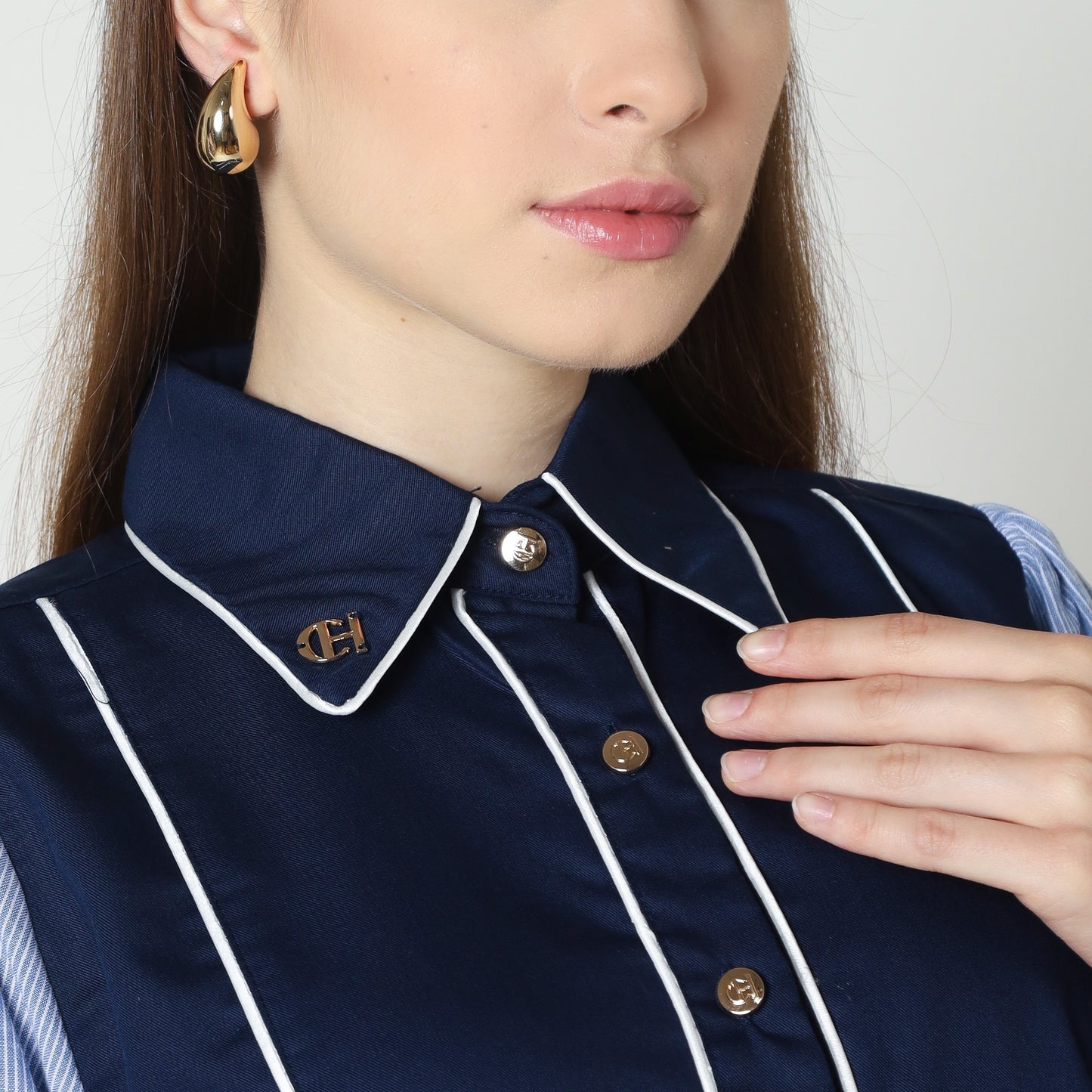 Chanté - Naomi Shirt in Navy