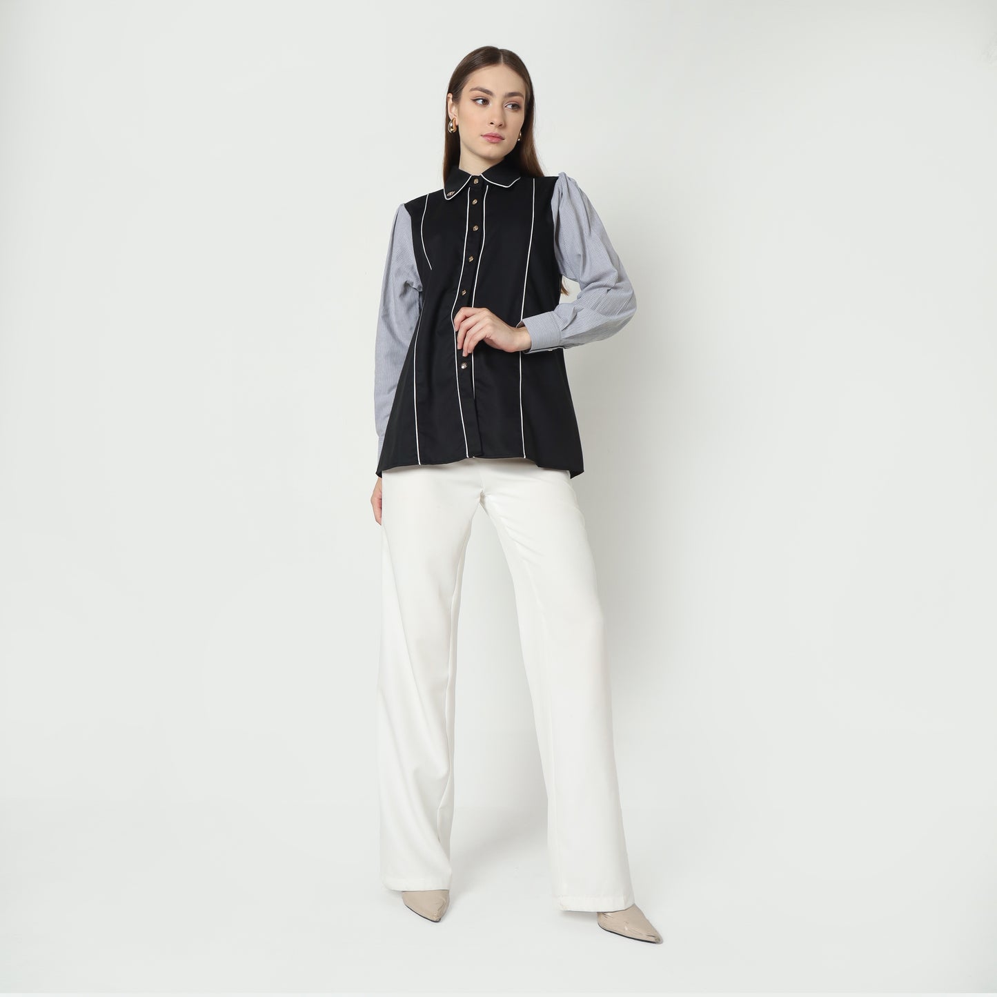 Chanté - Naomi Shirt in Black