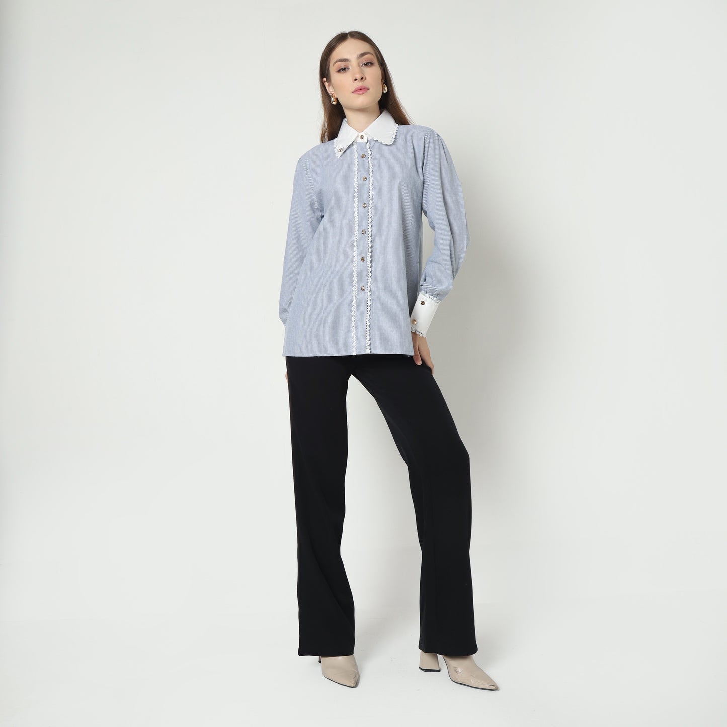 Chanté - Naila Shirt in Grey