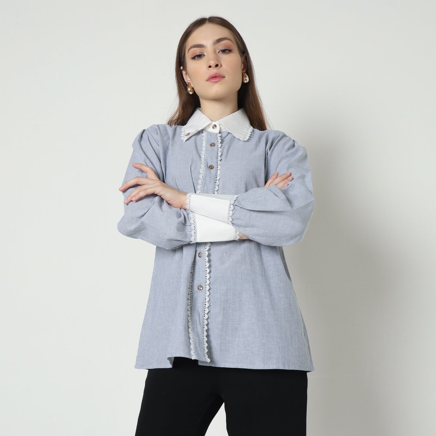 Chanté - Naila Shirt in Grey