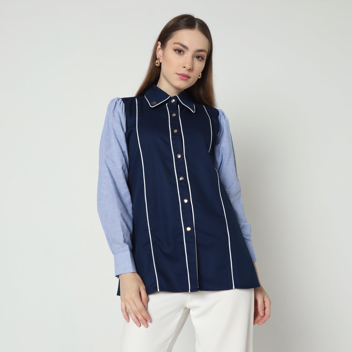 Chanté - Naomi Shirt in Navy