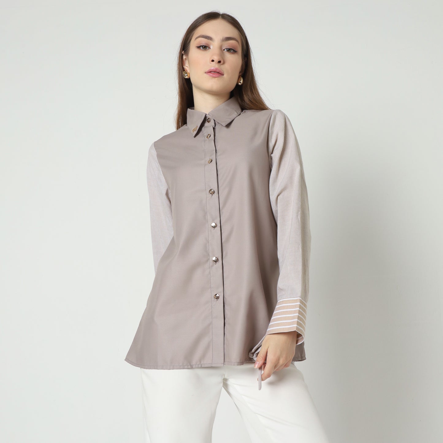 Chanté - Nessa Shirt in Latte