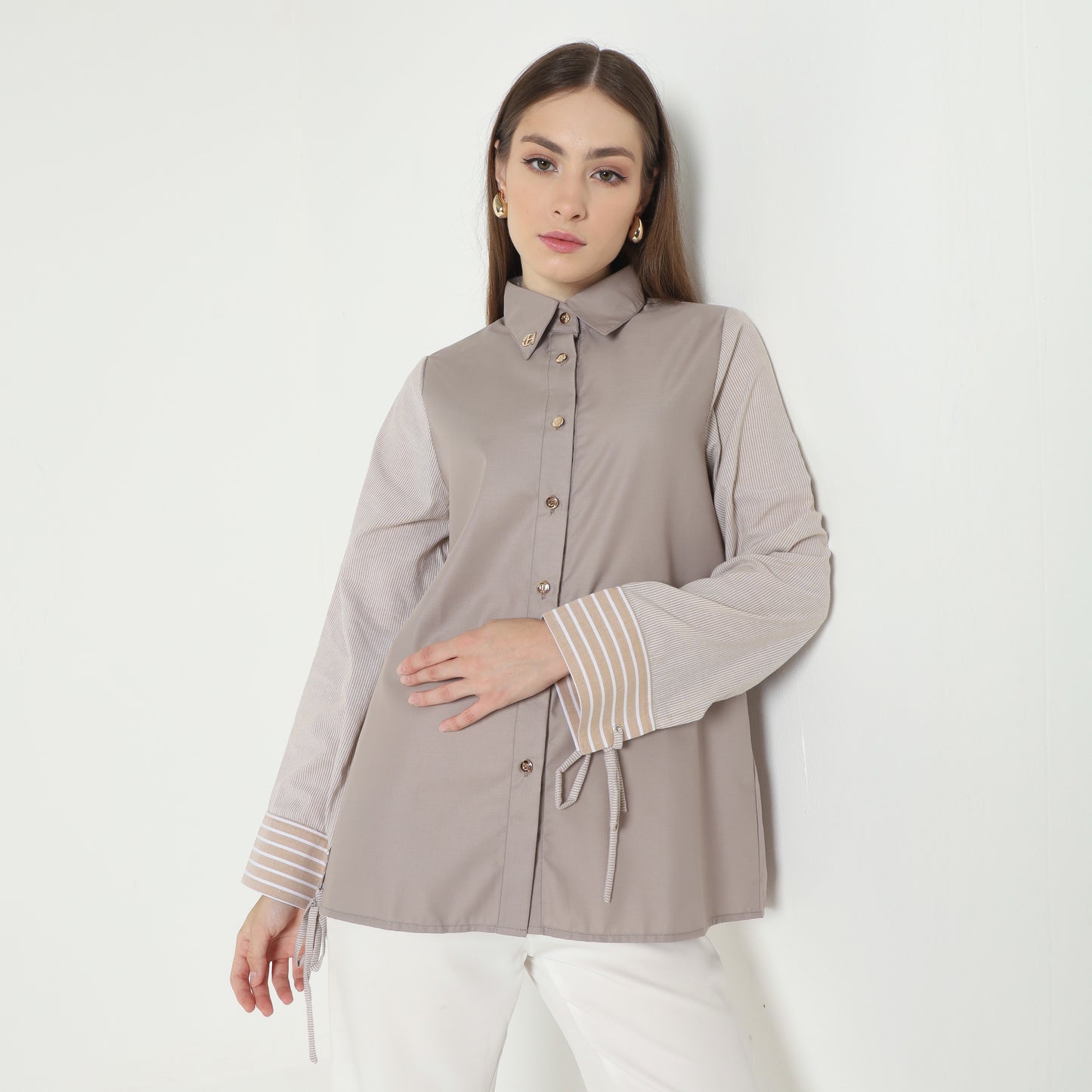 Chanté - Nessa Shirt in Latte