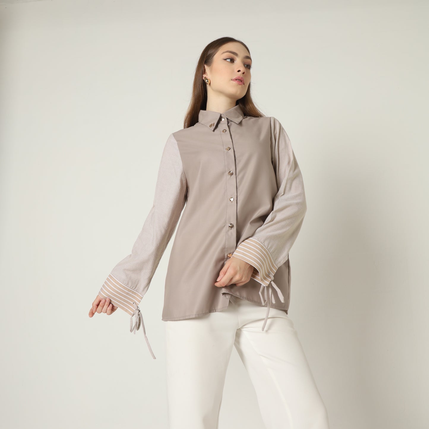 Chanté - Nessa Shirt in Latte