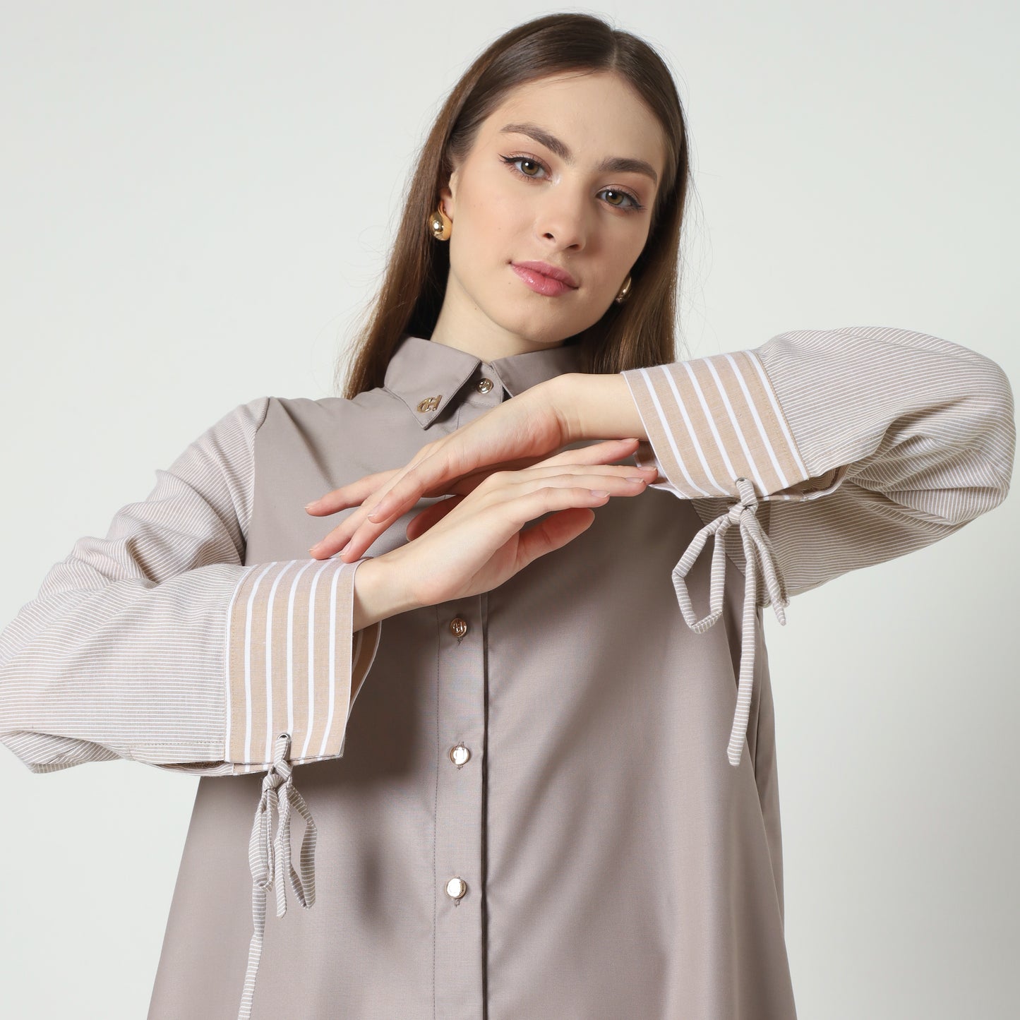 Chanté - Nessa Shirt in Latte