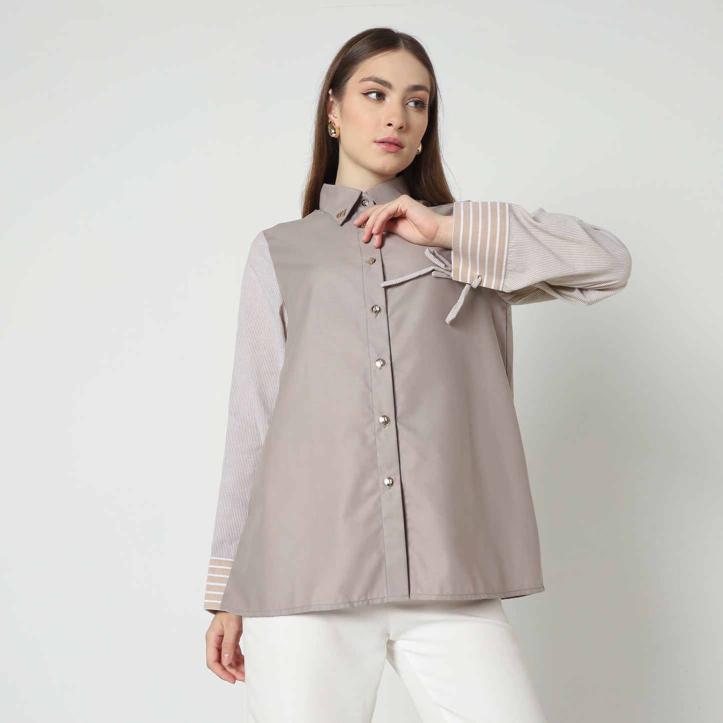 Chanté - Nessa Shirt in Latte