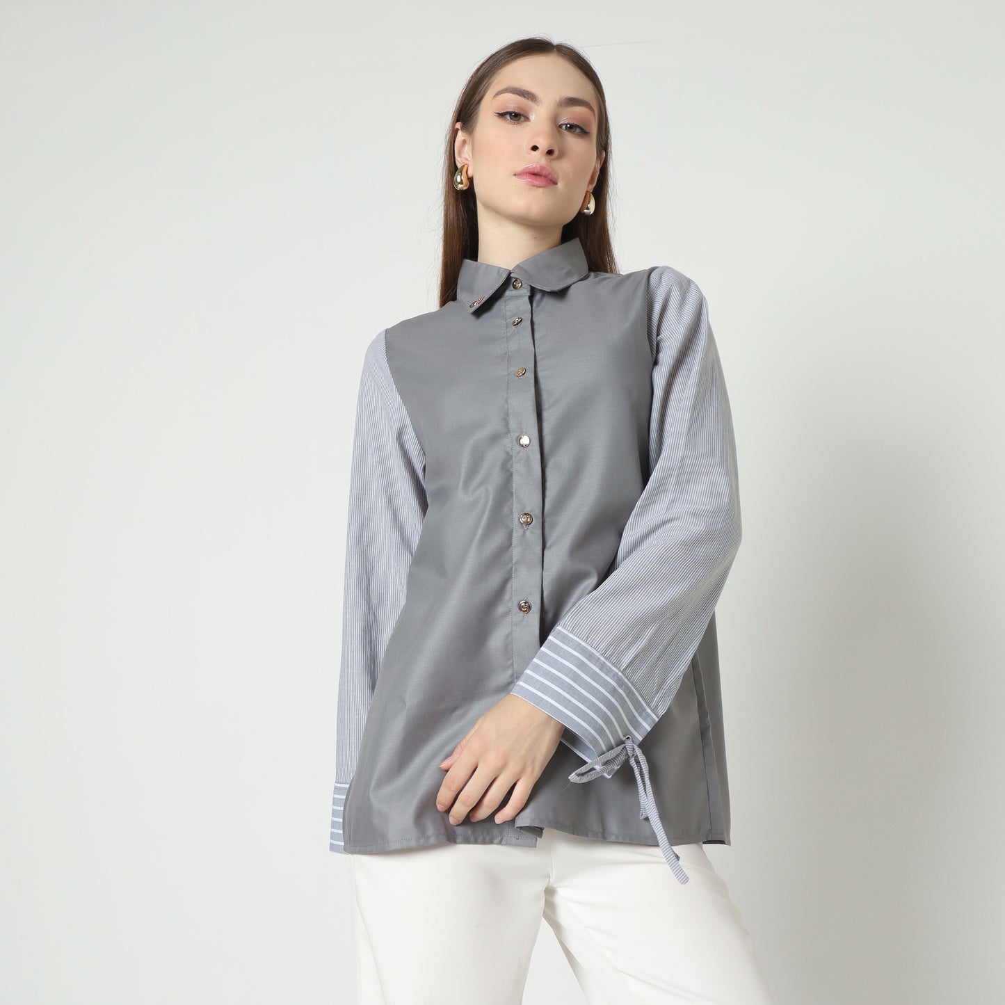 Chanté - Nessa Shirt in Grey