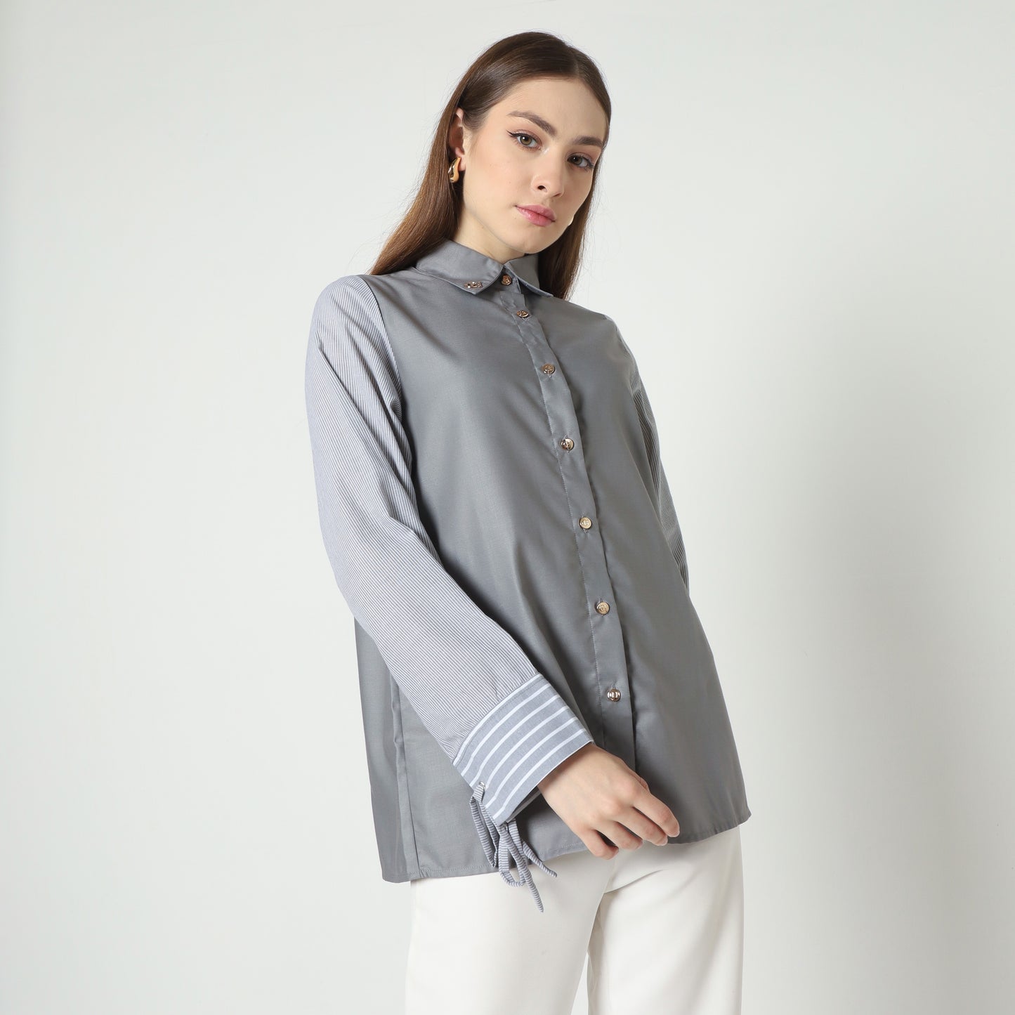Chanté - Nessa Shirt in Grey