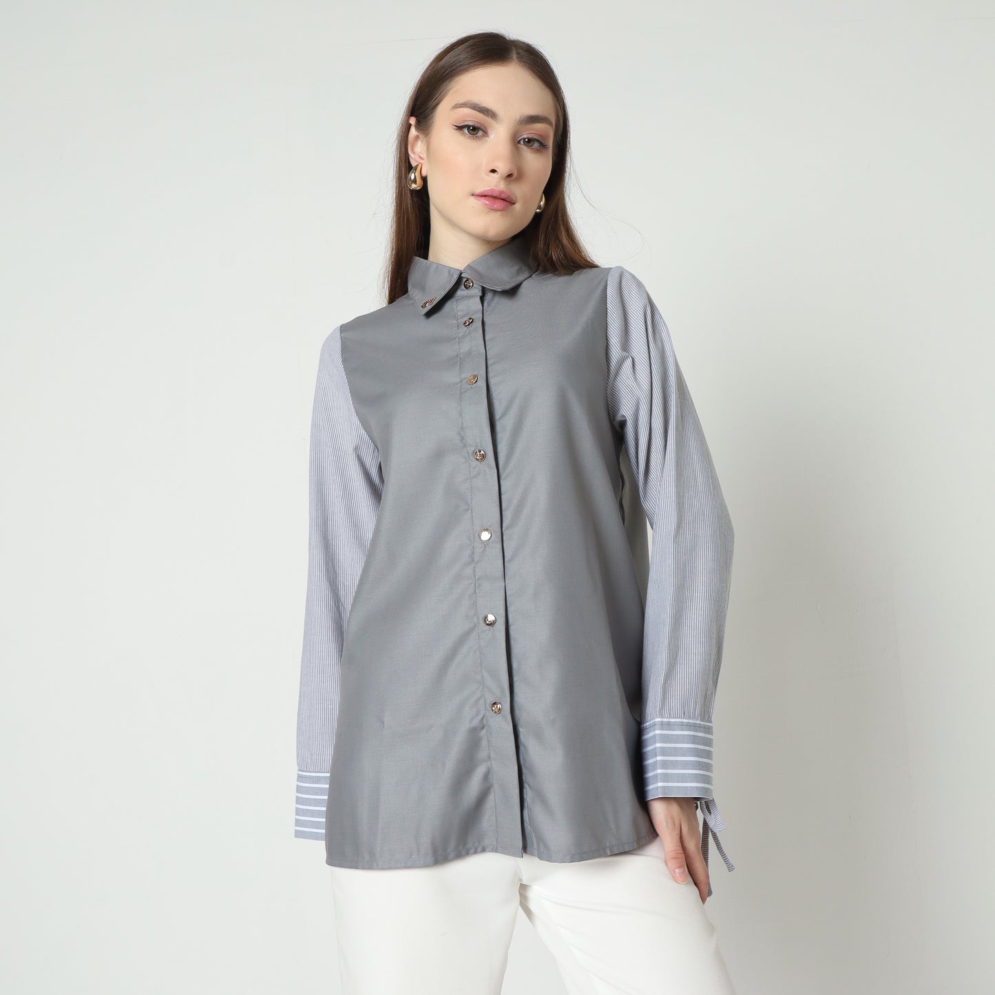 Chanté - Nessa Shirt in Grey