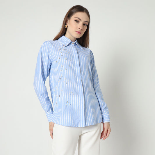 Chanté - Nyra Shirt in Blue