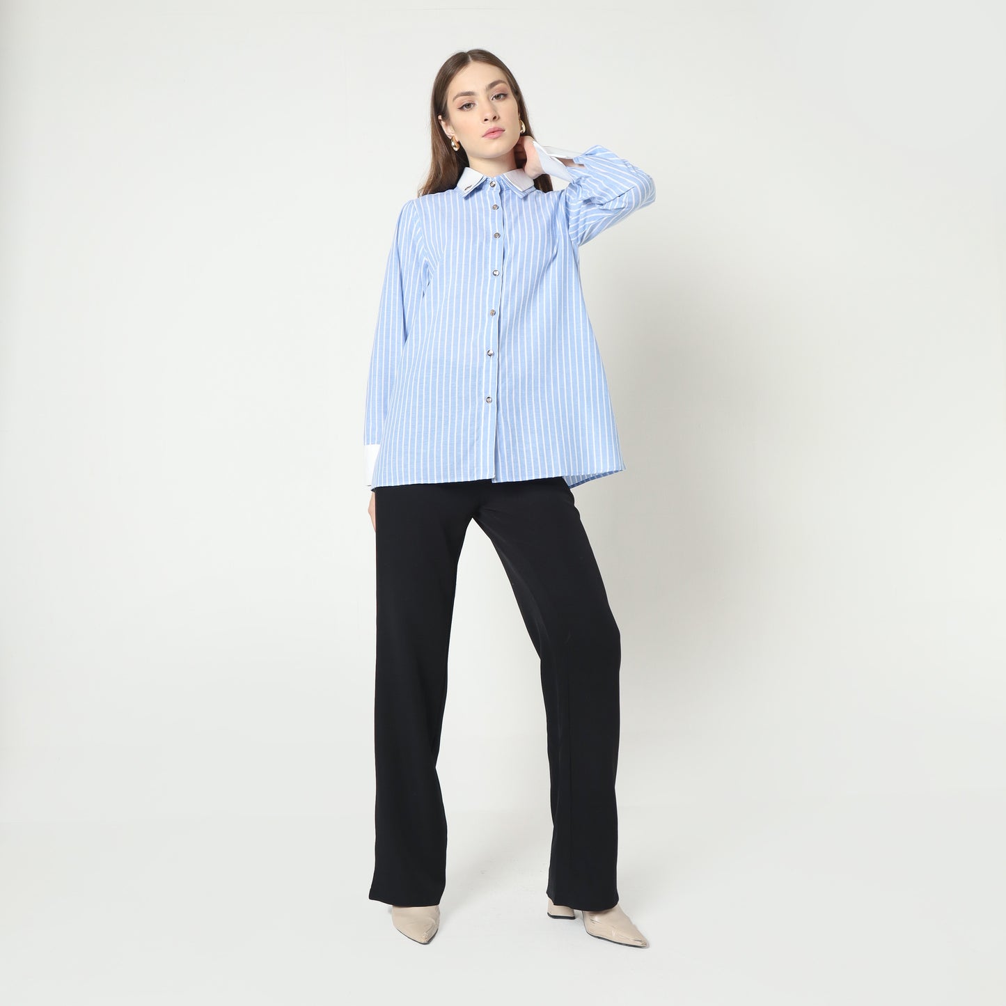Chanté - Nuna Shirt in Blue