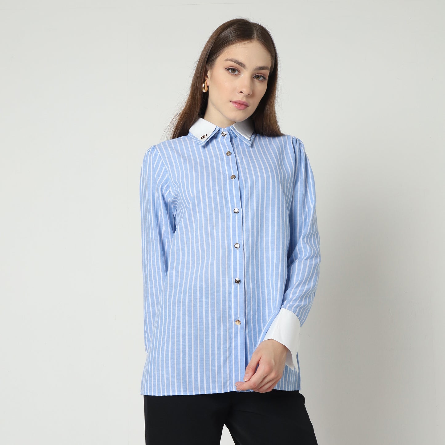 Chanté - Nuna Shirt in Blue