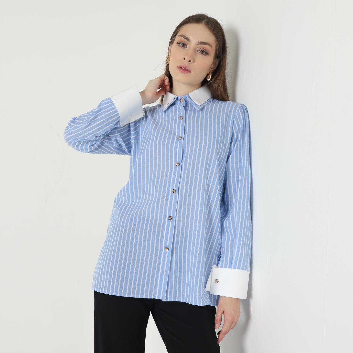 Chanté - Nuna Shirt in Blue