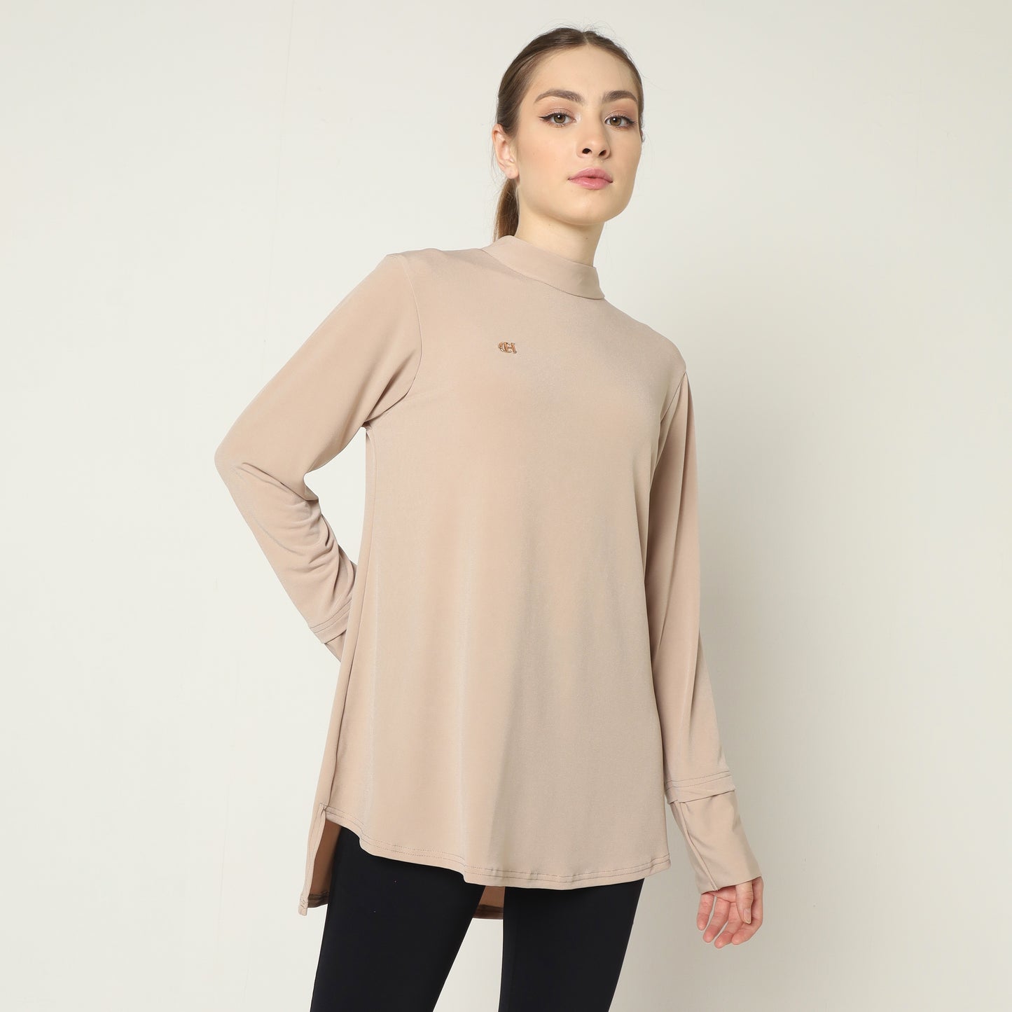 Chanté - Kalina Active Tunic in Beige