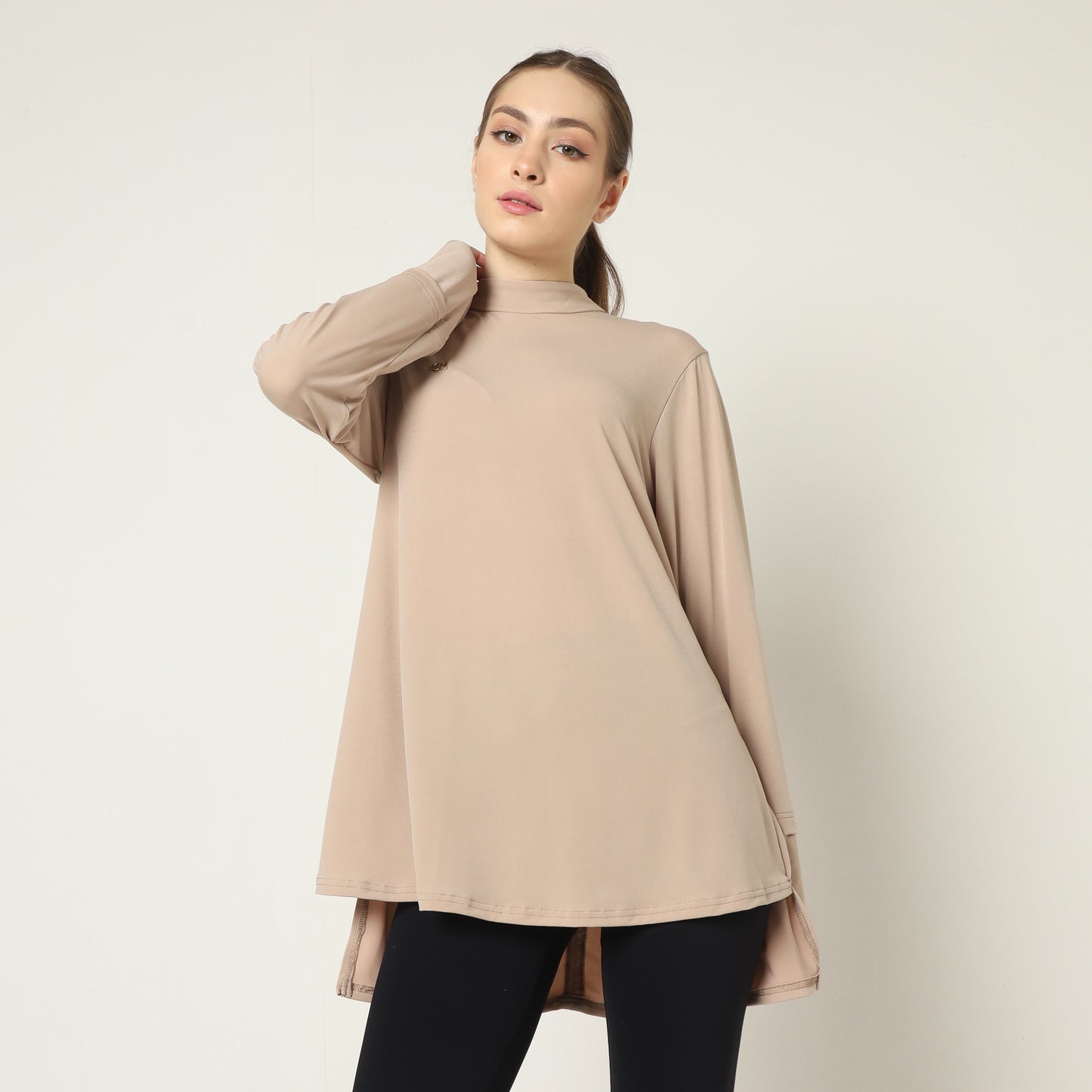 Chanté - Kalina Active Tunic in Beige