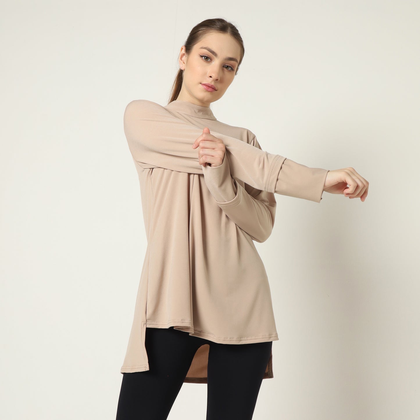 Chanté - Kalina Active Tunic in Beige