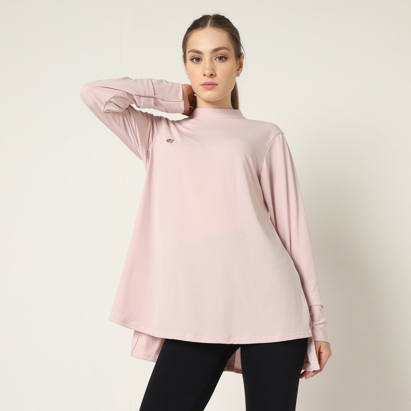 Chanté - Kalina Active Tunic in Blush Pink