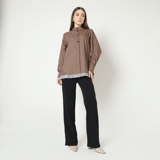 Chanté - Nayya Shirt in Mocca