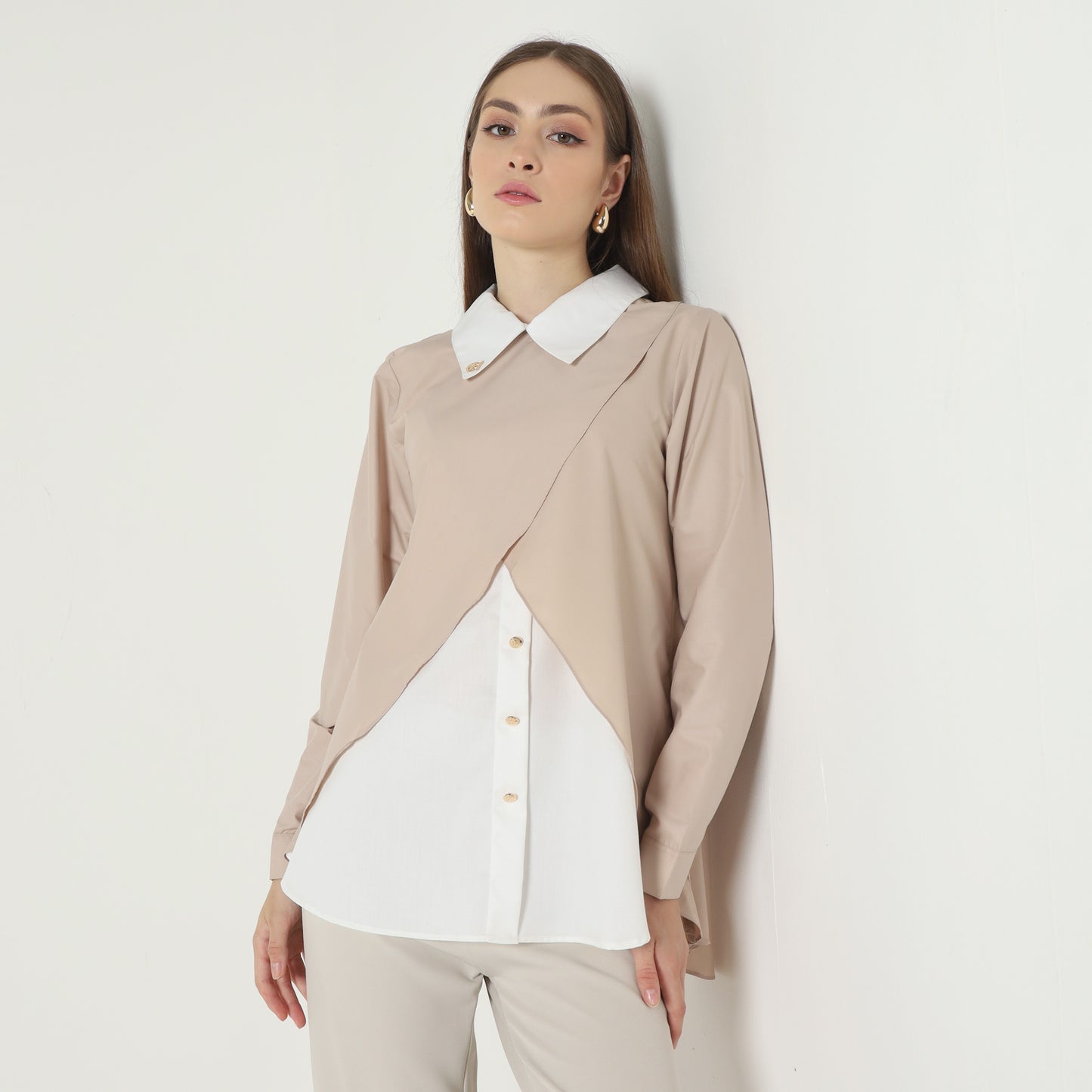 Chanté - Izel Blouse in Beige
