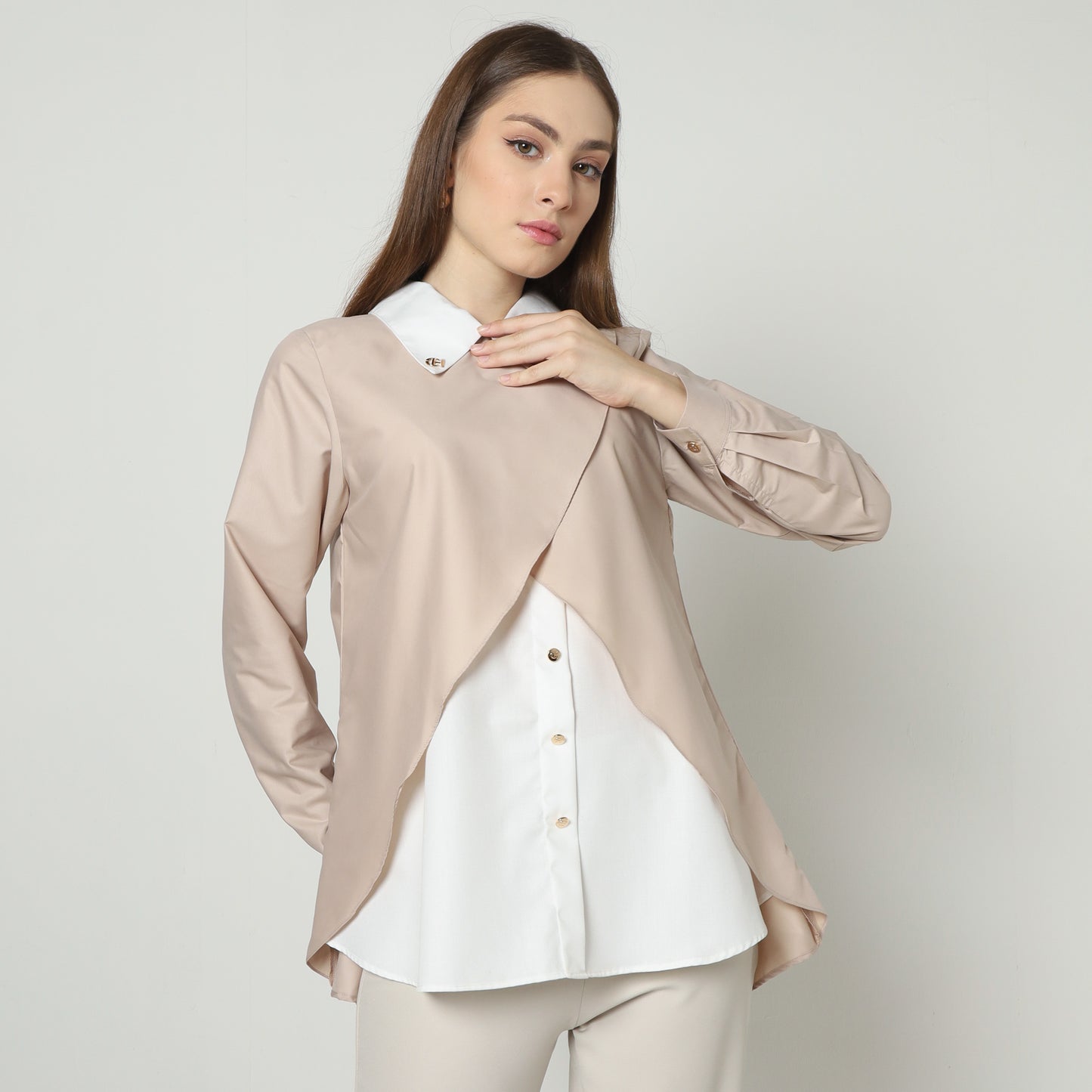 Chanté - Izel Blouse in Beige