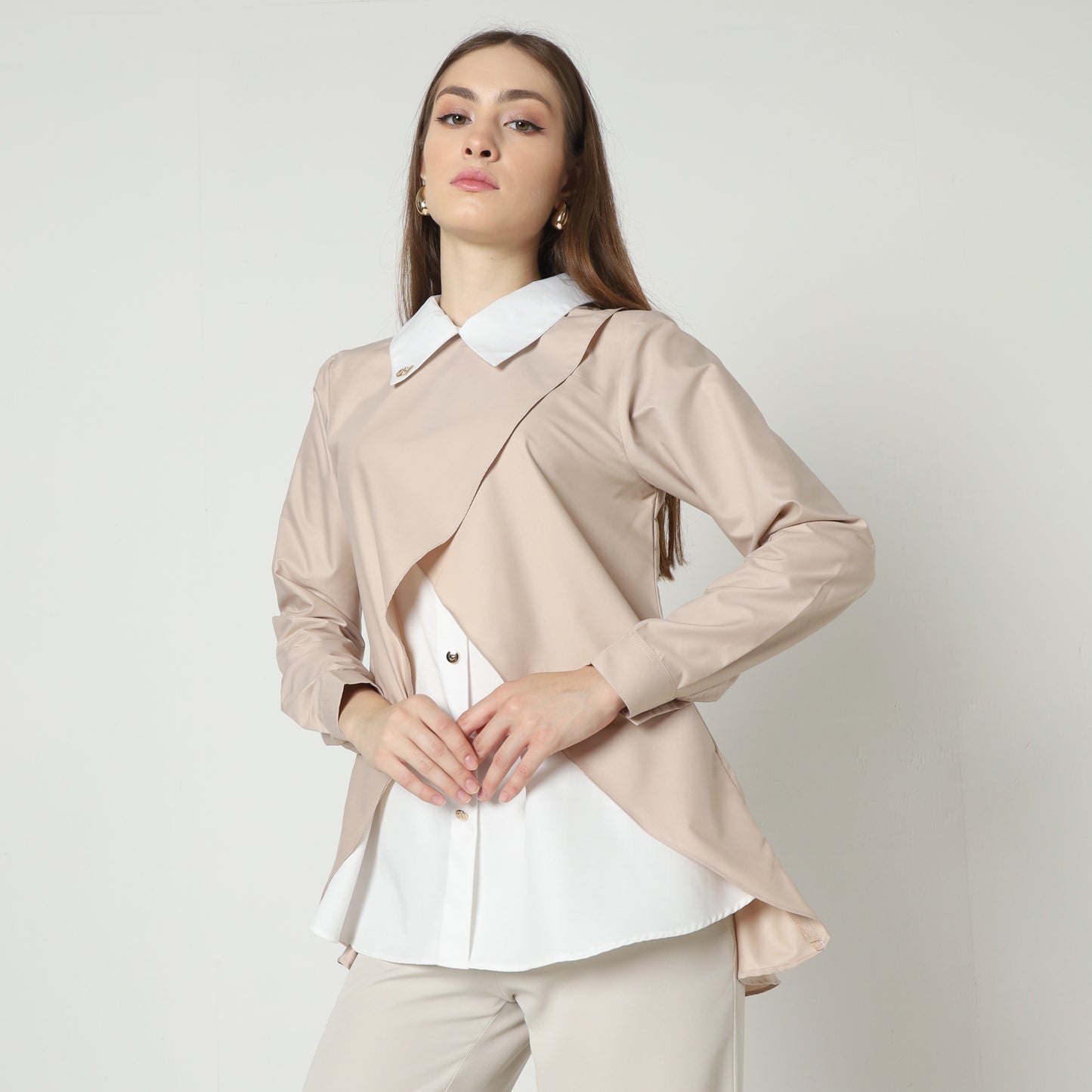 Chanté - Izel Blouse in Beige