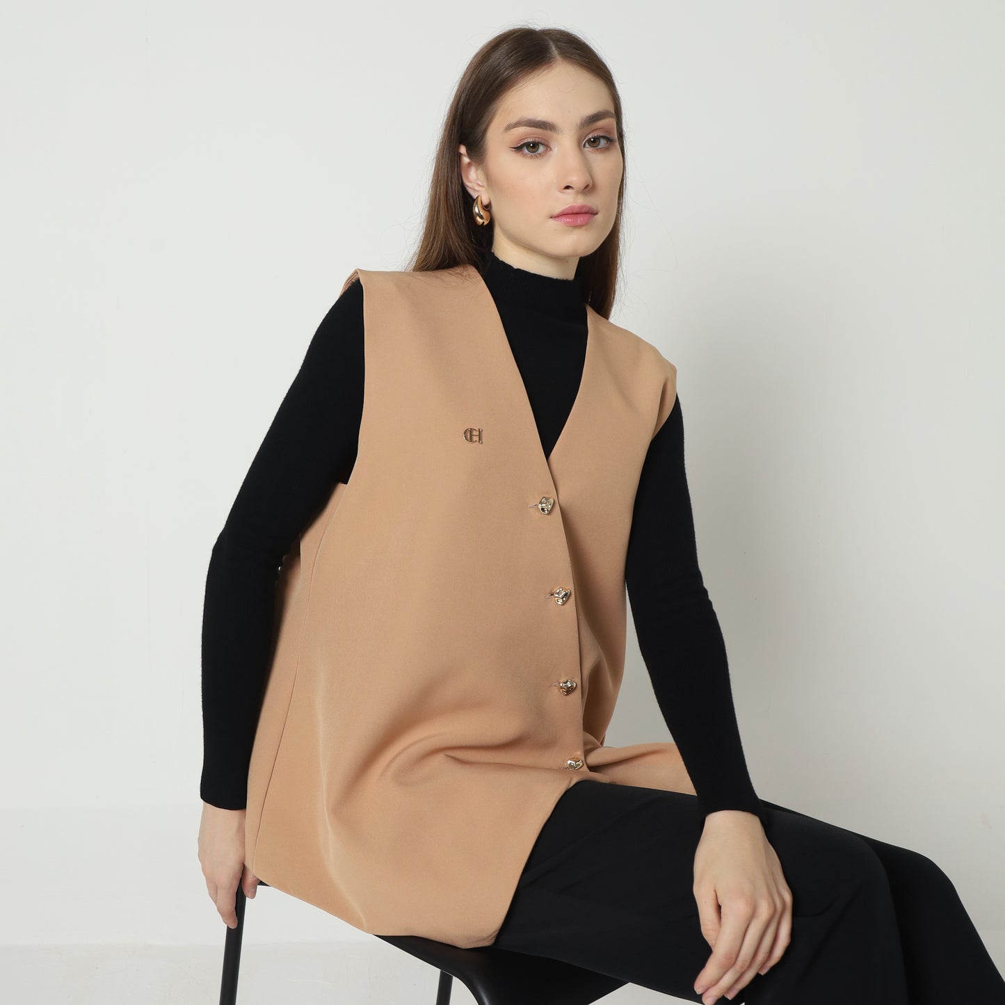 Chanté - Iara Vest - Choco