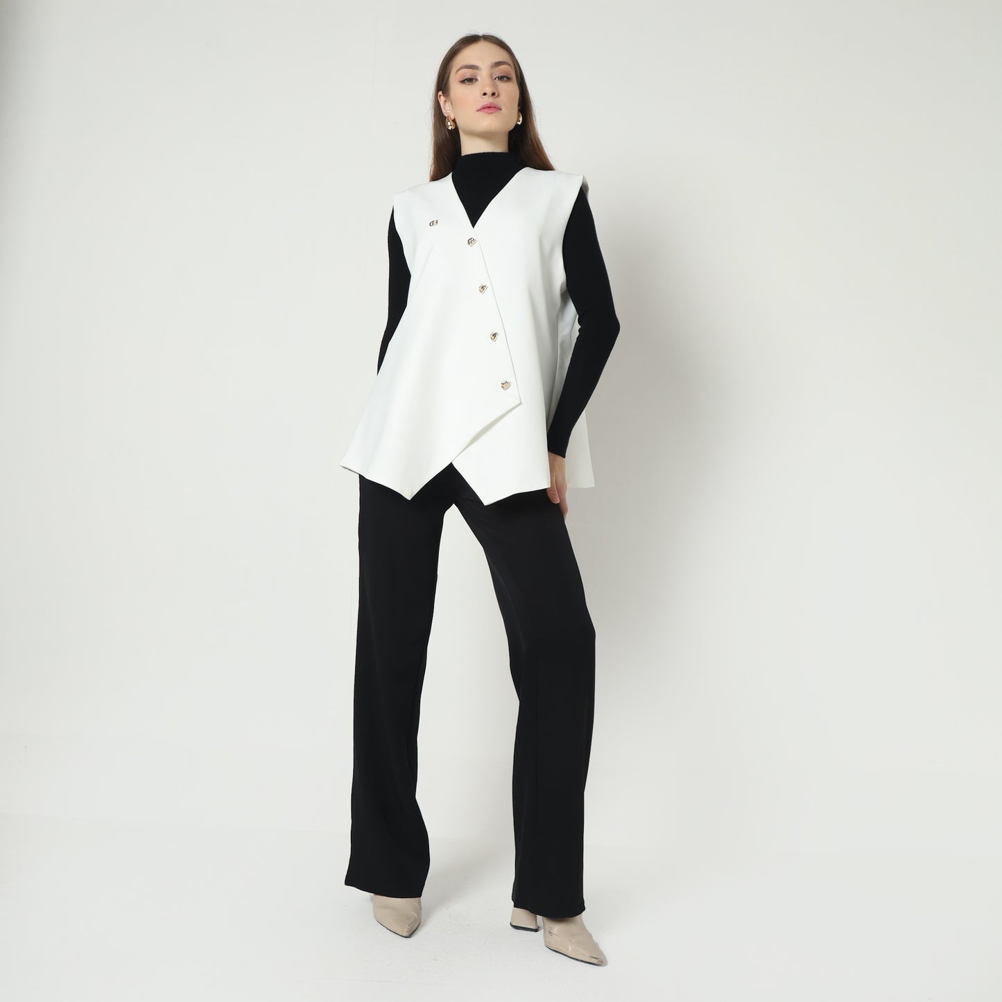 Chanté - Iara Vest - Broken White