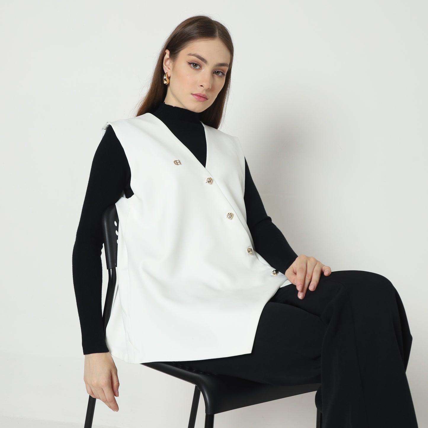 Chanté - Iara Vest - Broken White