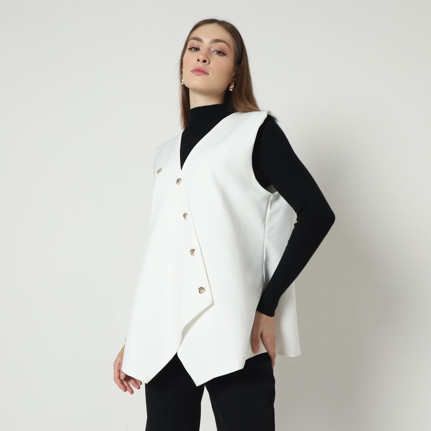 Chanté - Iara Vest - Broken White