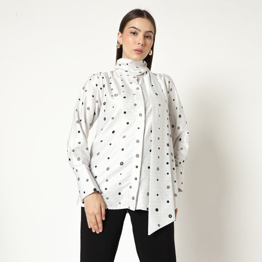 Chanté - Marcia Blouse in White