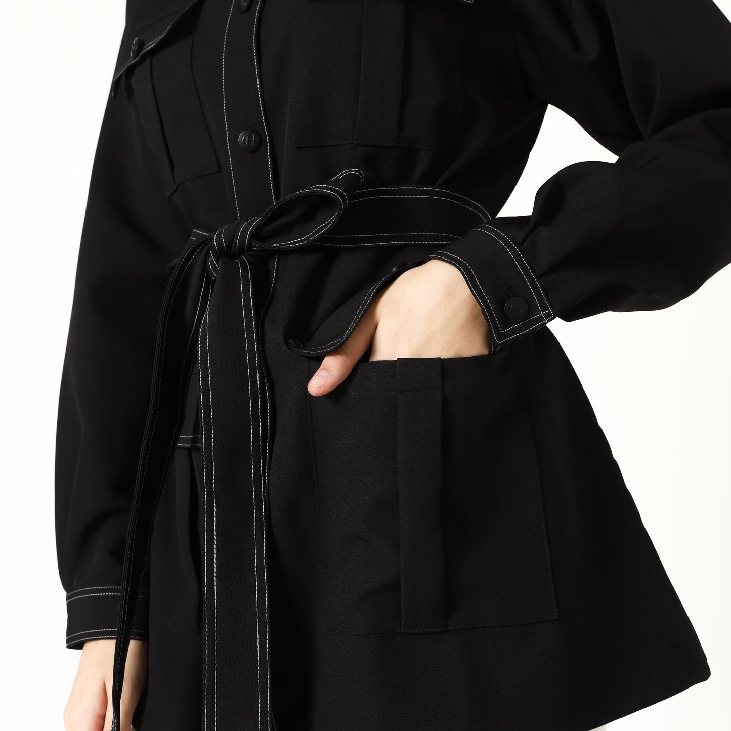 Chanté - Mona Shirt in Black