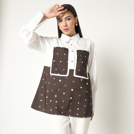 Chanté - Marin Shirt in Dark Choco