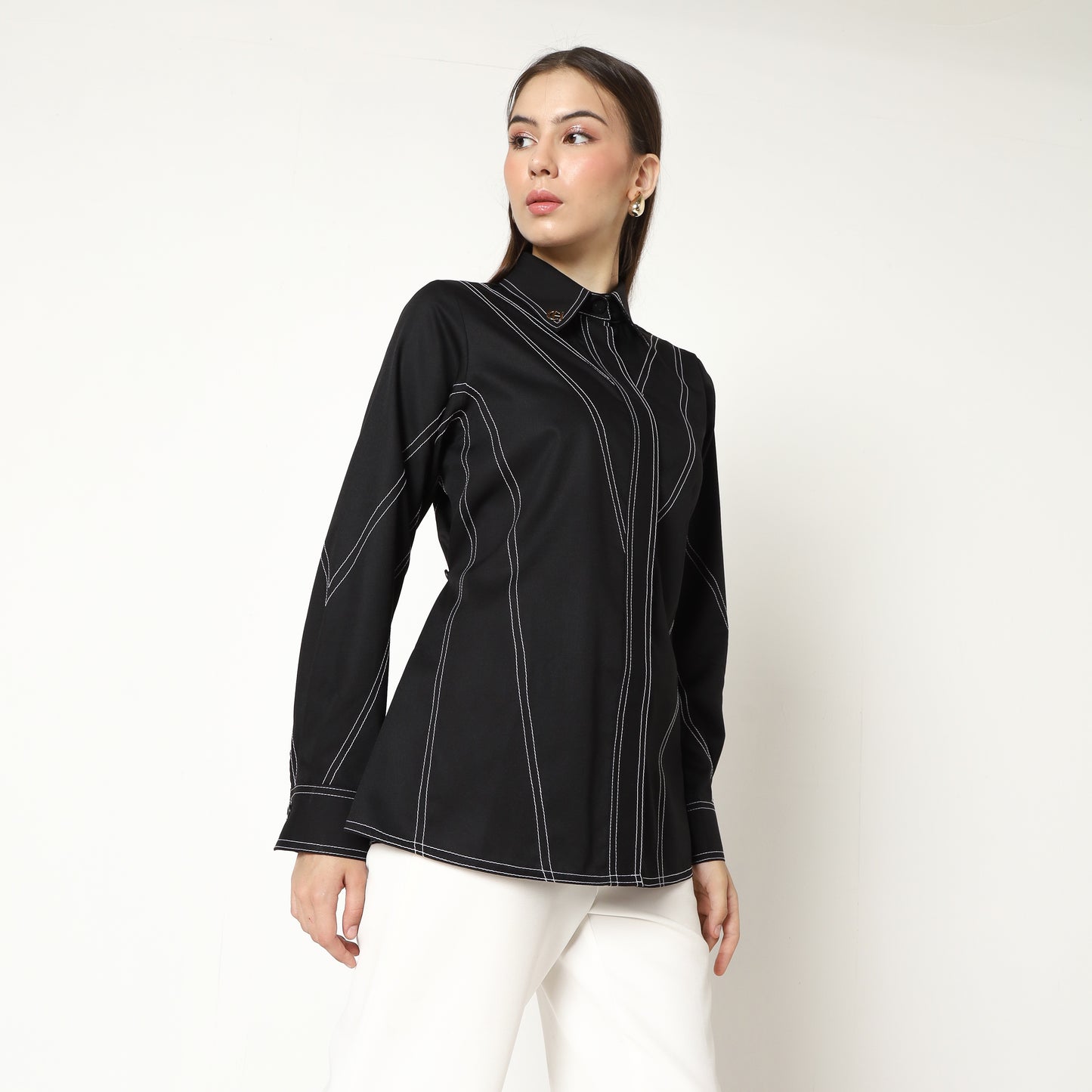 Chanté - Margo Shirt in Black